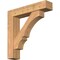 Ekena Millwork Balboa Block Smooth Bracket w/ Offset Brace, Western Red Cedar, 7 1/2"W x 36"D x 36"H BKT0806X36X36BOA05SWR - alternate 1